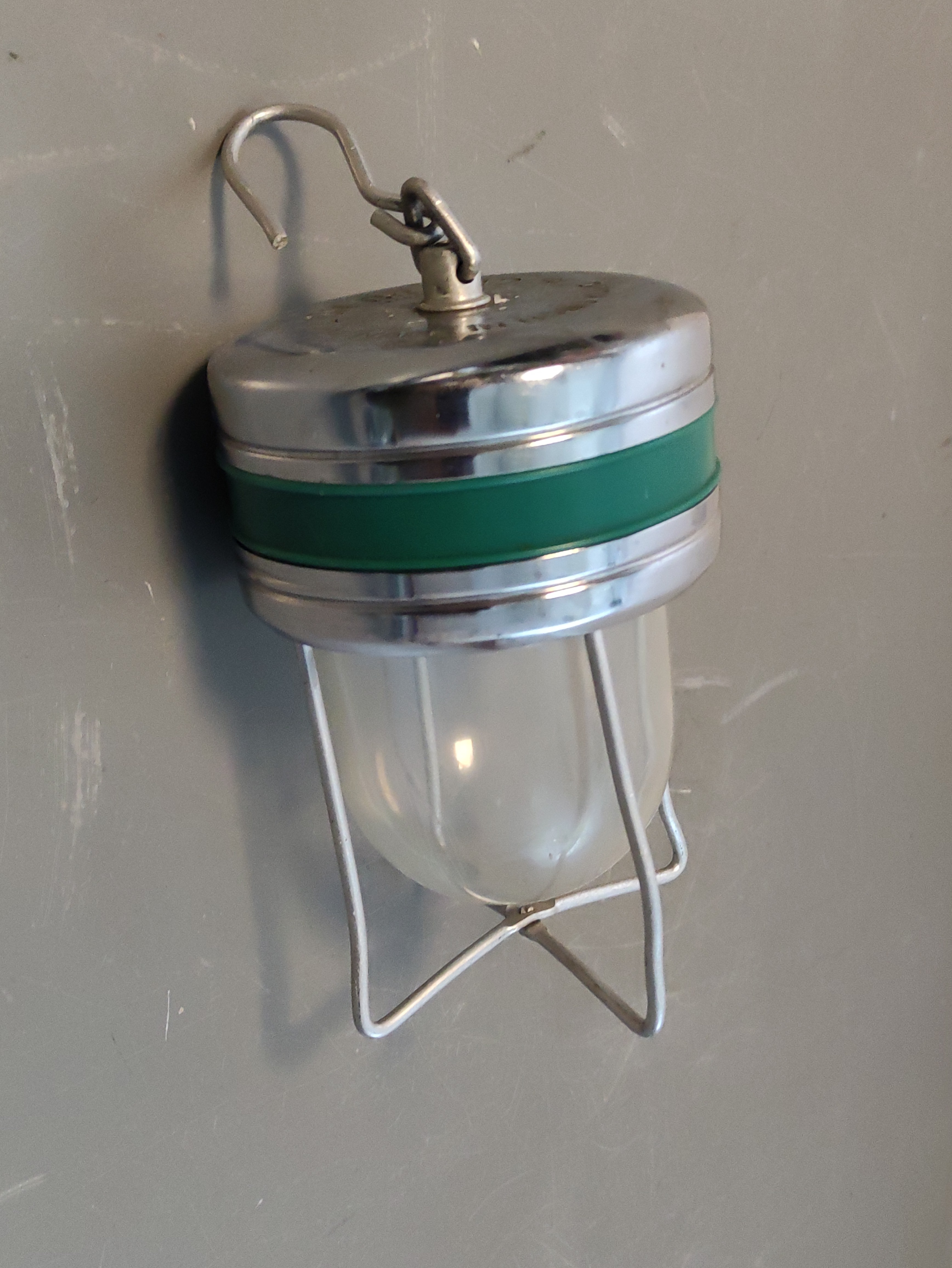 linterna colgar camping aluminio 13.5x9.2 1u